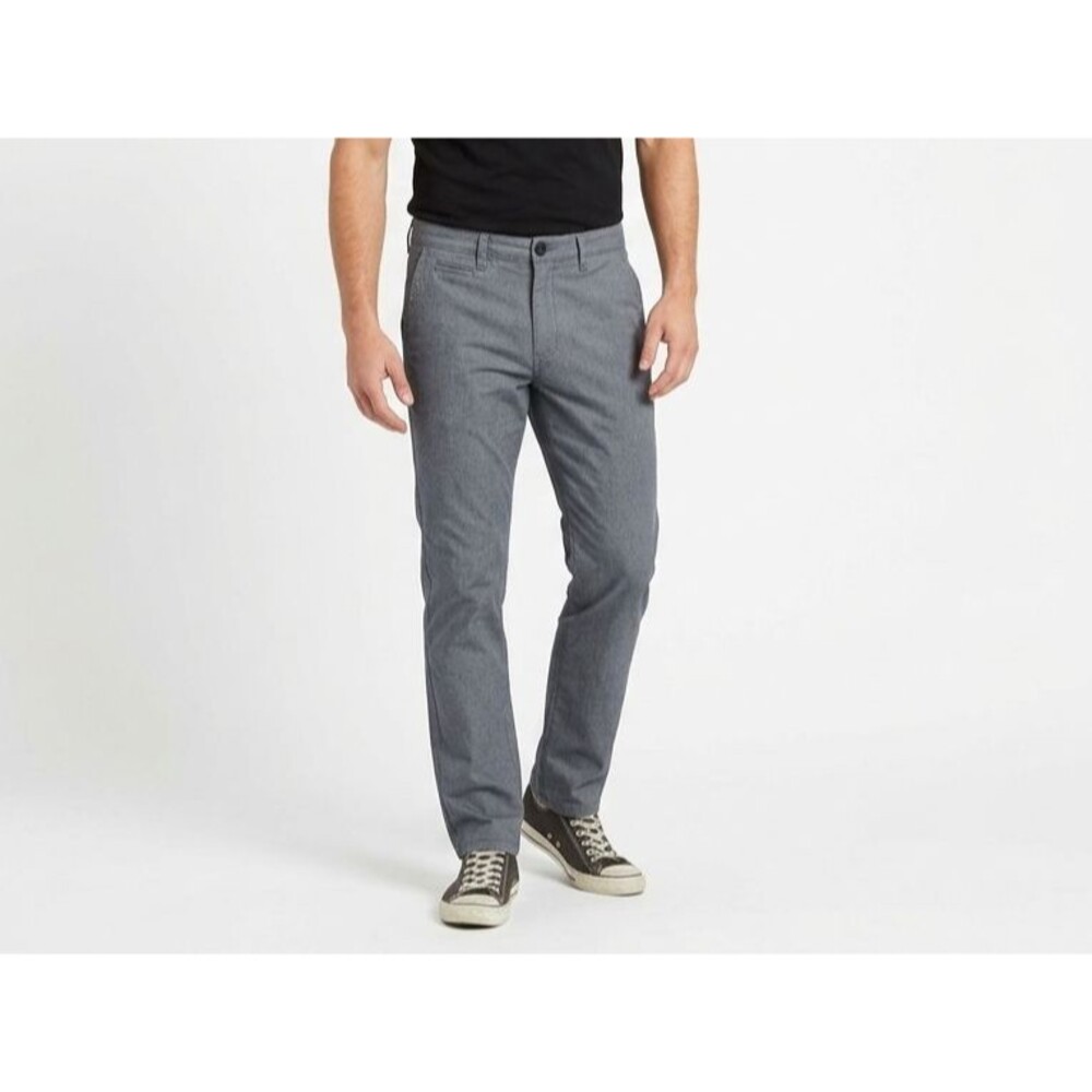 Ezekiel 305 Chopper Mens Size 30x29 Stretch Chino Pants Gray Straight Leg EUC
